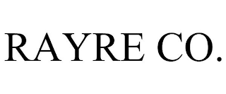 RAYRE CO.