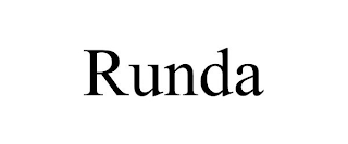 RUNDA