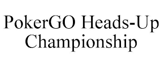 POKERGO HEADS-UP CHAMPIONSHIP