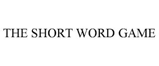 THE SHORT WORD GAME