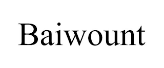 BAIWOUNT