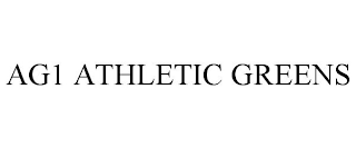 AG1 ATHLETIC GREENS
