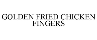 GOLDEN FRIED CHICKEN FINGERS