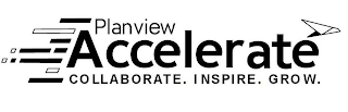 PLANVIEW ACCELERATE COLLABORATE INSPIRE GROW