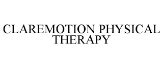 CLAREMOTION PHYSICAL THERAPY