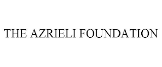 THE AZRIELI FOUNDATION