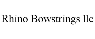 RHINO BOWSTRINGS LLC