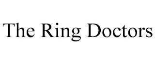 THE RING DOCTORS