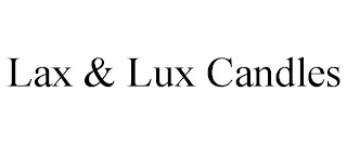 LAX & LUX CANDLES