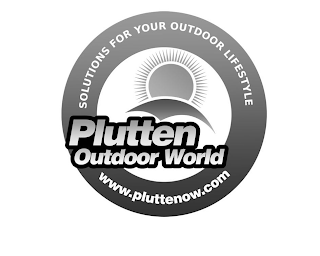 PLUTTEN OUTDOOR WORLD SOLUTIONS FOR YOUR OUTDOOR LIFESTYLE WWW.PLUTTENOW.COM