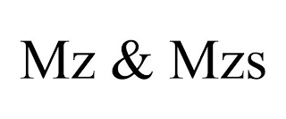 MZ & MZS