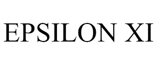 EPSILON XI