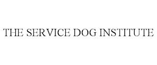 THE SERVICE DOG INSTITUTE