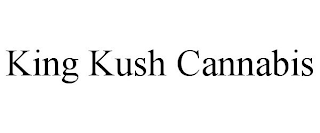 KING KUSH CANNABIS