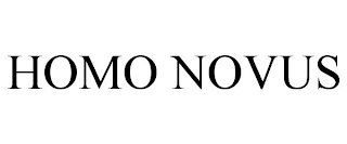 HOMO NOVUS