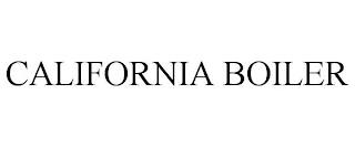 CALIFORNIA BOILER