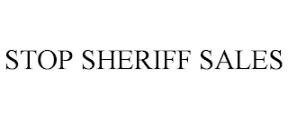 STOP SHERIFF SALES