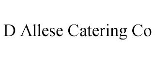 D ALLESE CATERING CO