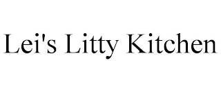 LEI'S LITTY KITCHEN