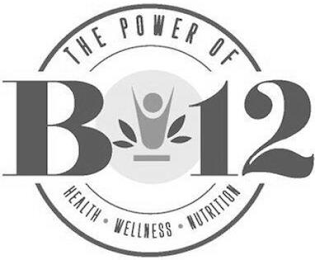 THE POWER OF B12 HEALTH · WELLNESS · NUTRITION