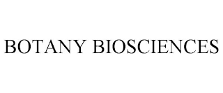 BOTANY BIOSCIENCES