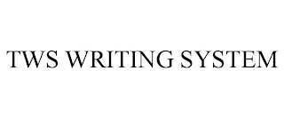 TWS WRITING SYSTEM