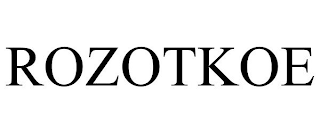 ROZOTKOE