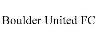 BOULDER UNITED FC