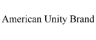 AMERICAN UNITY BRAND