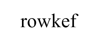 ROWKEF