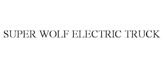 SUPER WOLF ELECTRIC TRUCK