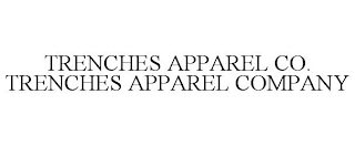 TRENCHES APPAREL CO. TRENCHES APPAREL COMPANY