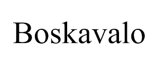 BOSKAVALO