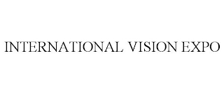 INTERNATIONAL VISION EXPO