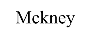 MCKNEY