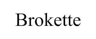 BROKETTE