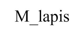 M_LAPIS