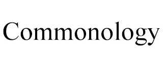 COMMONOLOGY