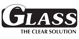 GLASS THE CLEAR SOLUTION
