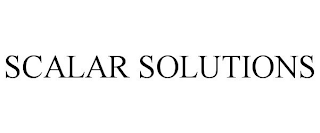 SCALAR SOLUTIONS