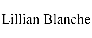 LILLIAN BLANCHE