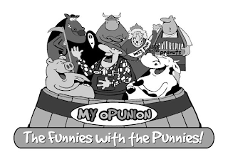 MY OPUNION THE FUNNIES WITH THE PUNNIES!