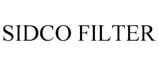 SIDCO FILTER