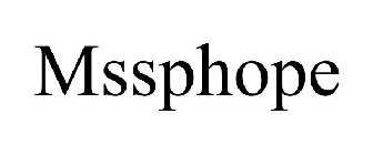 MSSPHOPE