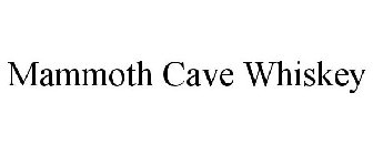 MAMMOTH CAVE WHISKEY