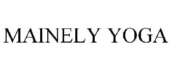 MAINELY YOGA