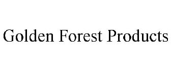 GOLDEN FOREST PRODUCTS