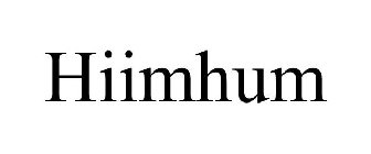 HIIMHUM