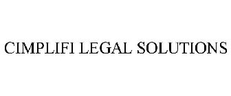 CIMPLIFI LEGAL SOLUTIONS