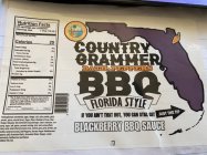 COUNTRY GRAMMER DATIL PEPPERS BBQ FLORIDA STYLE IF YOU AIN'T THAT HOT YOU CAN STILL GET JUST THE TIP
